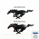 Ford Rear Pony Emblem (Matte Black) for Mustang 2015-22 | #EM0005RHRM - Available from NEMESISUK.COM